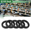Set of 5 Oil Seal TG4 Lip Seal Ring NBR Rubber 30x42x8mm