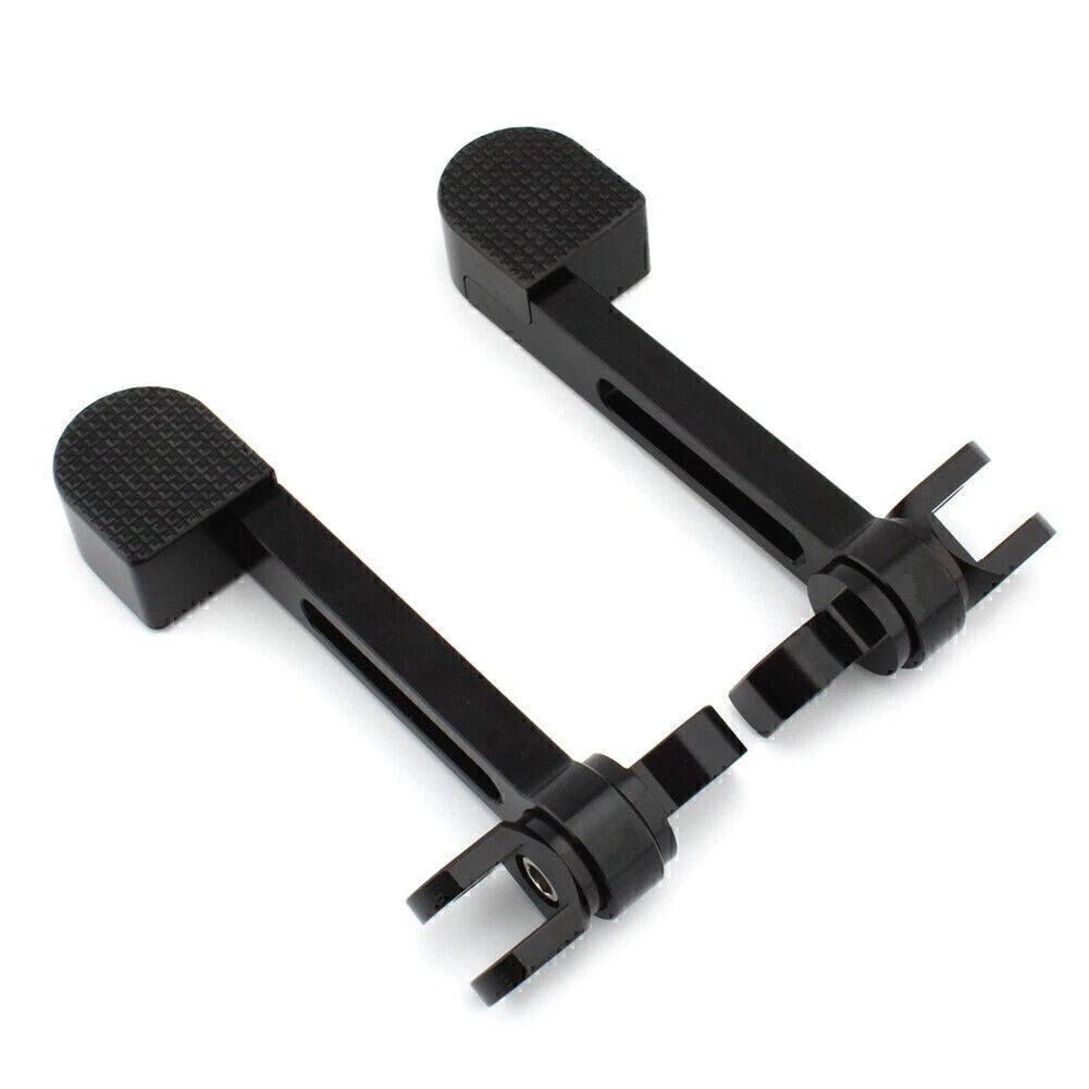Stirrup Heel Footpeg Rest Pegs for Harley Sportster XL 883 1200 Softail FXWG FXR