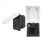 IP44 Rated Power Outlet Box for Trailers Campers Boats