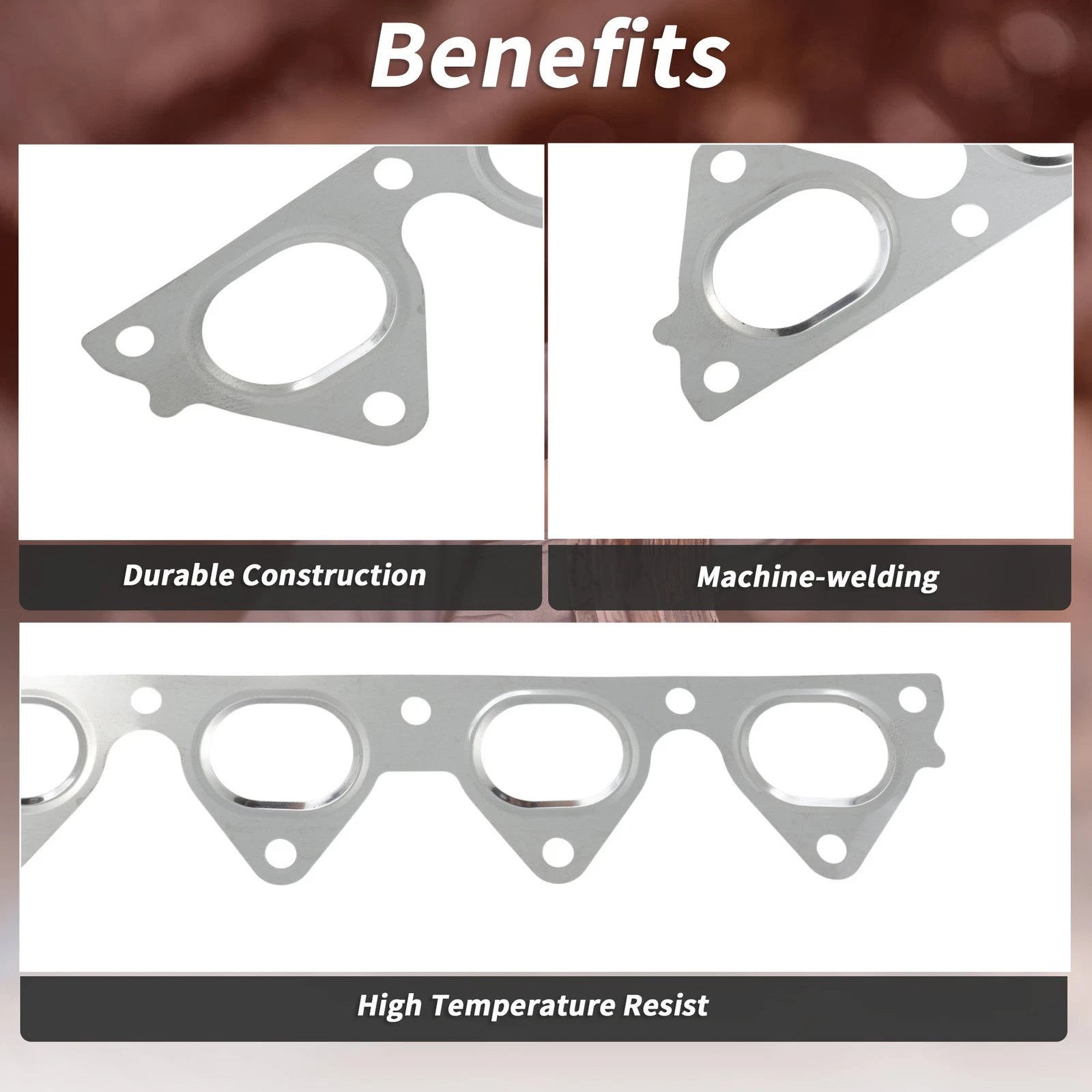 Exhaust Manifold Header Gasket for Honda Civic (1987–2001) No. 18115P2A004