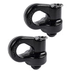 Pair Gooseneck Safety Chain Anchors for Silverado F-250 F-350 Sierra