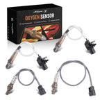 Set of 4 O2 Oxygen Sensors for Ford Flex 3.5L Turbo (2011–2015)