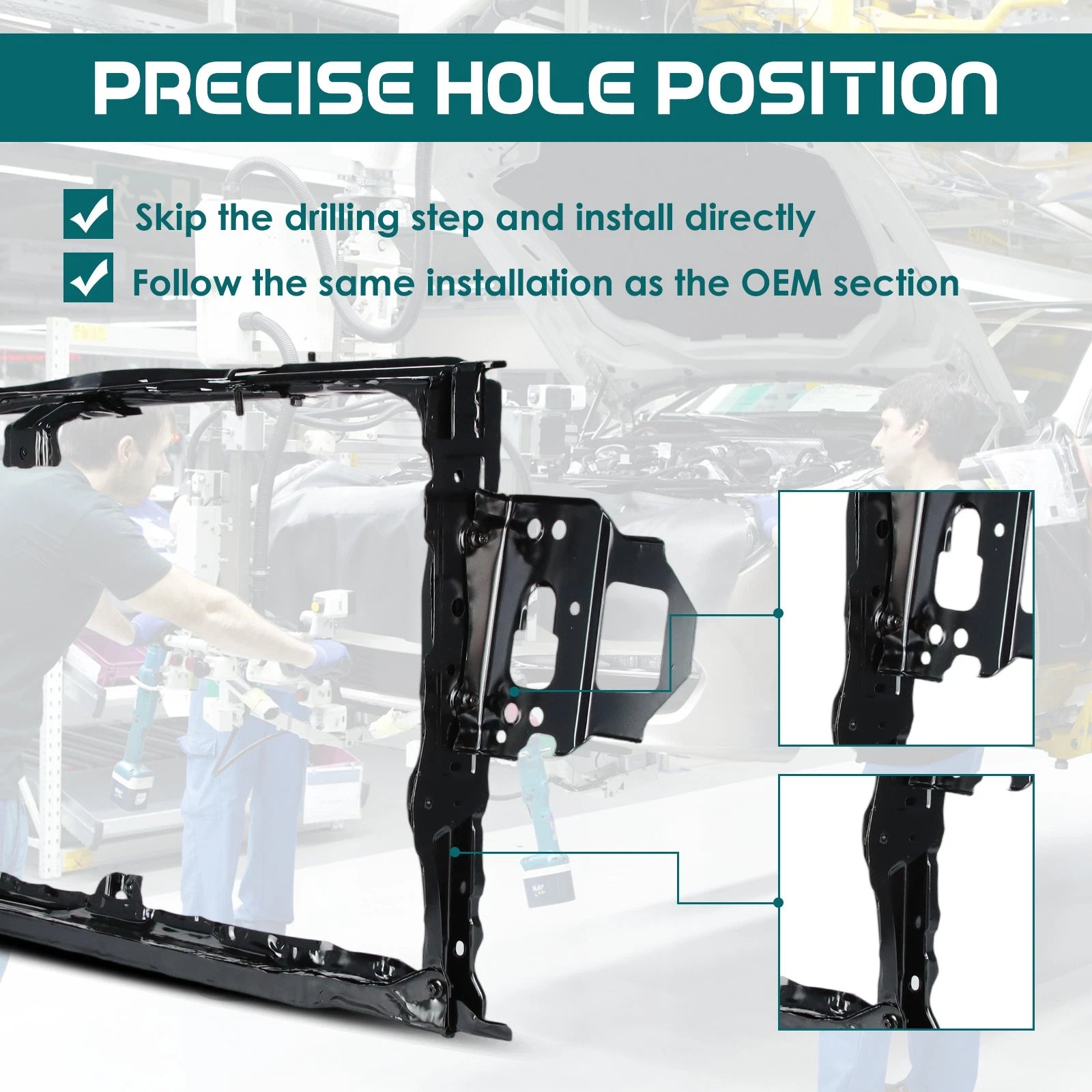 Radiator Support Core Assembly for Toyota RAV4 (2015–2018)