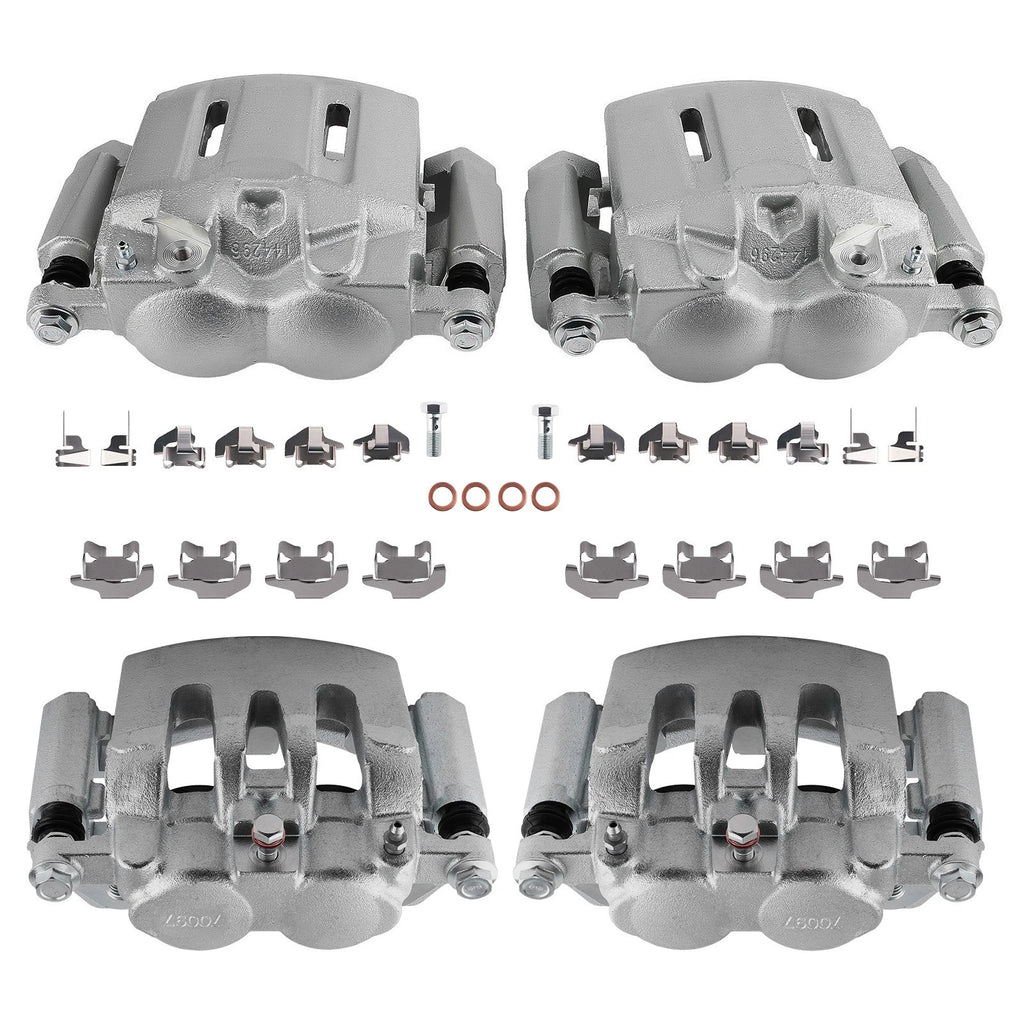 4X Brake Caliper Assembly Kit for Ford F-350/250 Super Duty (2008–2012)
