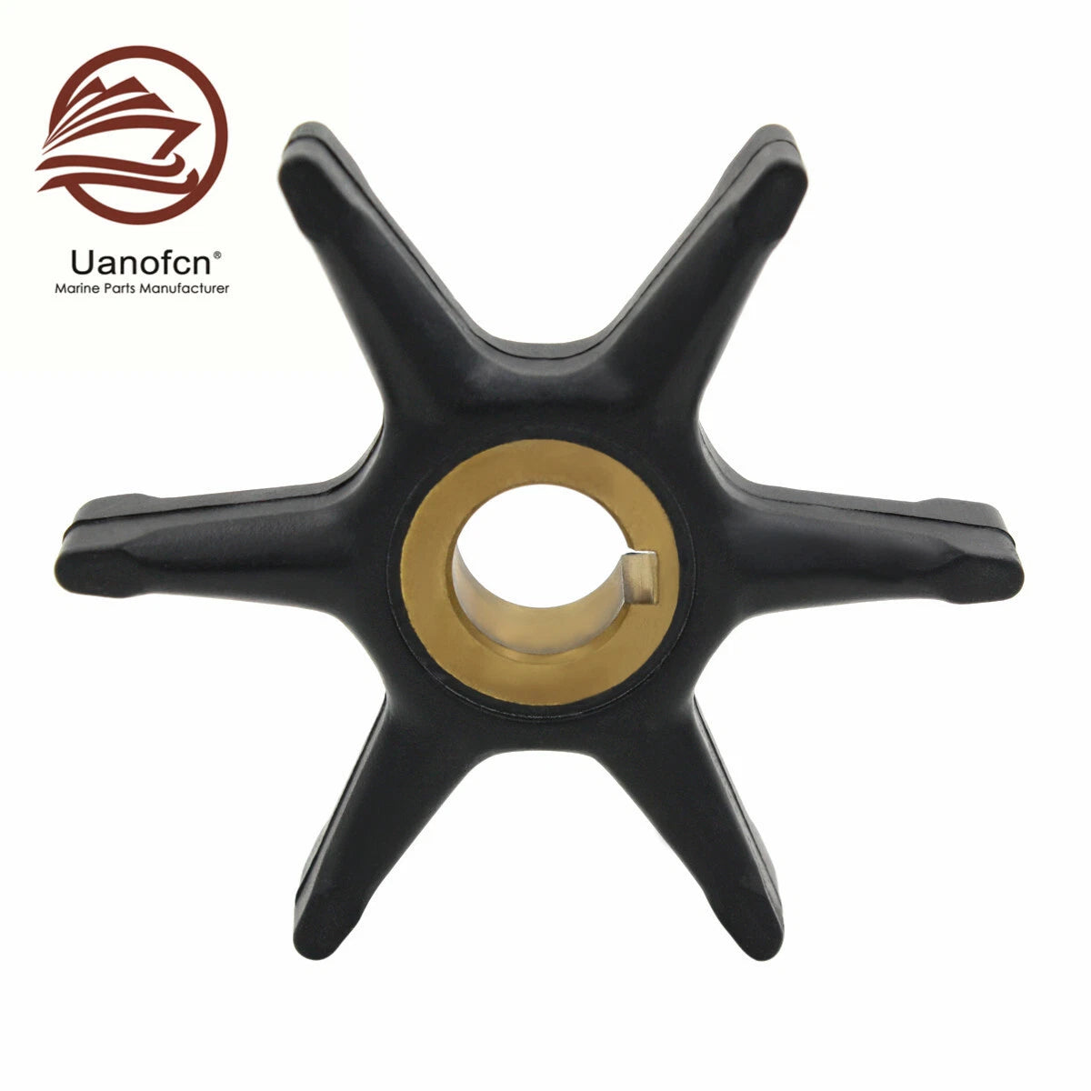Water Pump Impeller for Johnson Evinrude (375638, 389646, 775518, 18-3002, 500351)