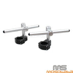 7/8'' Adjustable Clip-On Handlebar Kit for Universal Motorcycle