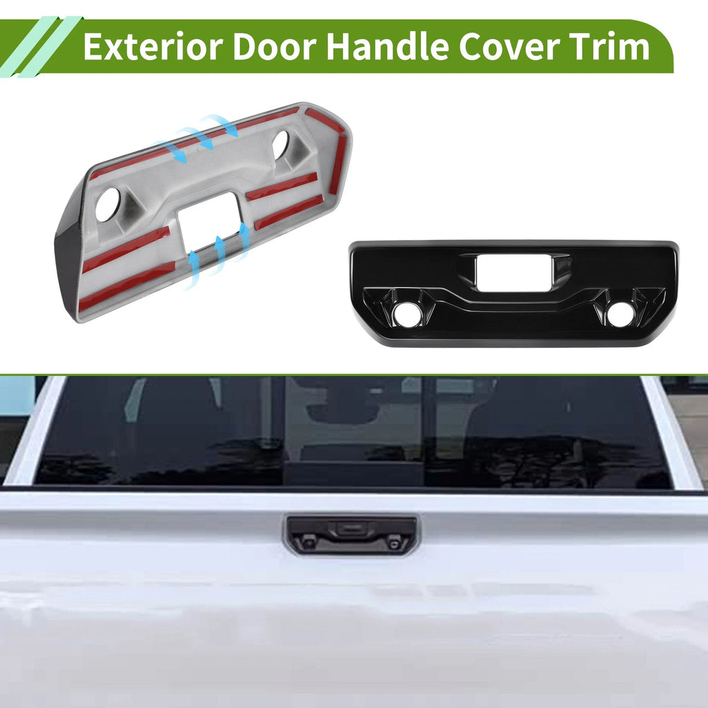 Exterior Door Handle Cover Trim for Chevrolet Silverado 1500 (2019–2023)