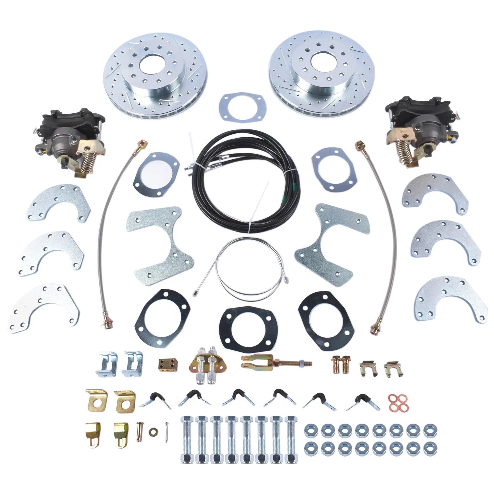 Disc Brake Kit for Ford 8 Inch & 9 Inch Small Bearing (Complete)