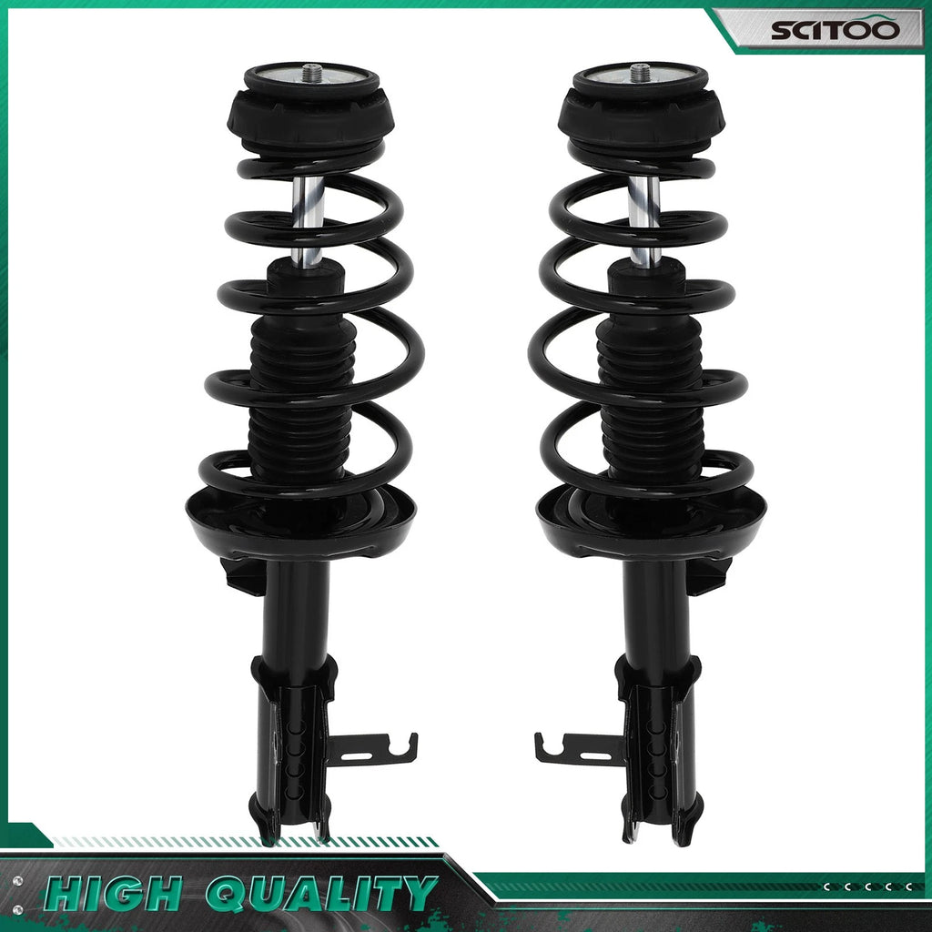 Set of 2 Front Complete Struts Spring & Mount for Chevy Cruze (2012–2016)