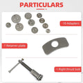 12Pcs Brake Caliper Rewind Tool Kit for Universal Vehicles