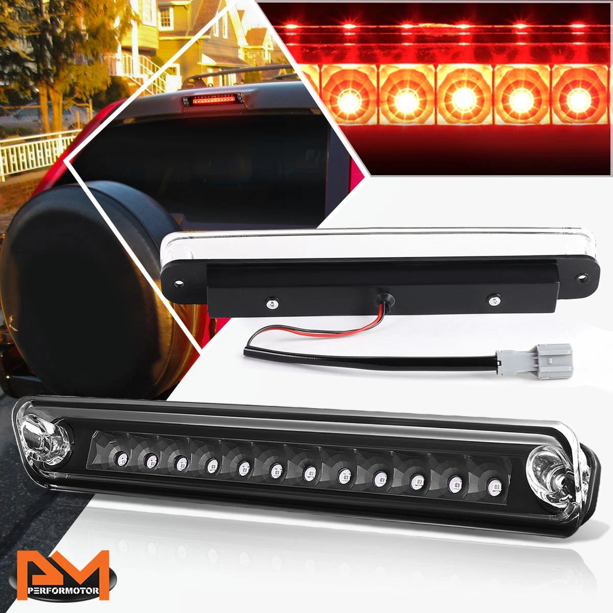 Full LED Third Brake Light for Honda Passport (1994–1997)