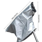 210D Oxford Waterproof Telescope Cover with Drawstring for Secure Fit