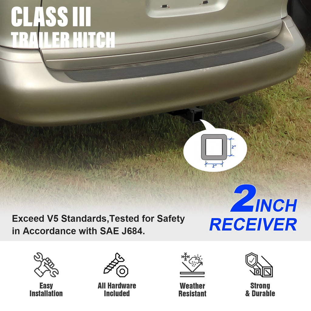 2 Inch Trailer Towing Hitch for Toyota Sienna (1998-2003)