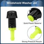 Windshield Washer Nozzle & Gasket for Dodge (2001-2006) - 1 Set