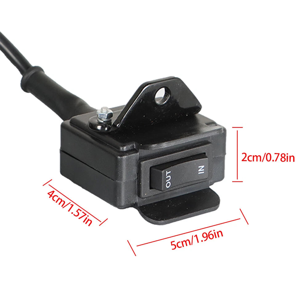 Rocker Thumb Switch Handle Bar Control for WARN RAMSEY (12V)