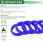 Set of 5 Oil Seal Ring 35x43x7mm for Rotary Shaft (High Pressure)