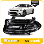 Left Side Headlight Assembly for Dodge Charger (2015–2023) Projector Black