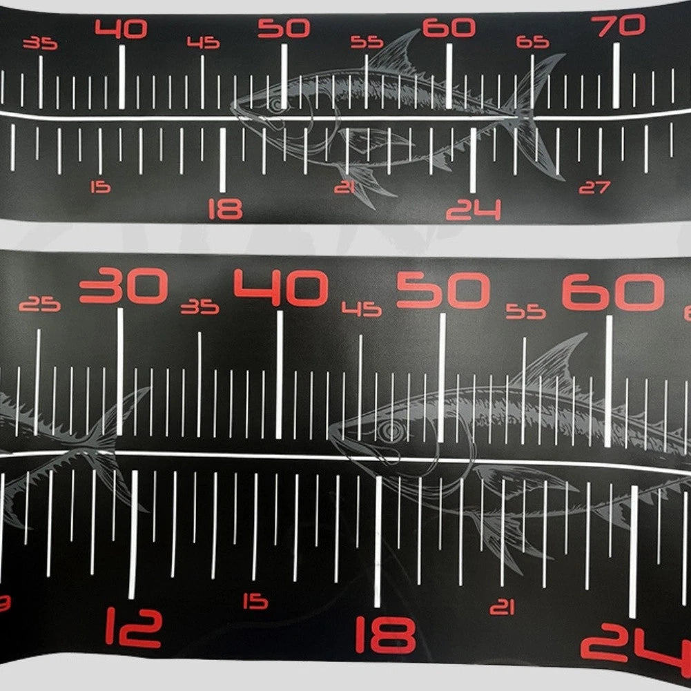 Waterproof Fishing Ruler 110cm Dual Units for Shore and Boat