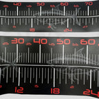 Waterproof Fishing Ruler 110cm Dual Units for Shore and Boat