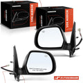 Power Mirror Pair Manual Fold Heated for Nissan Versa (2012–2014)