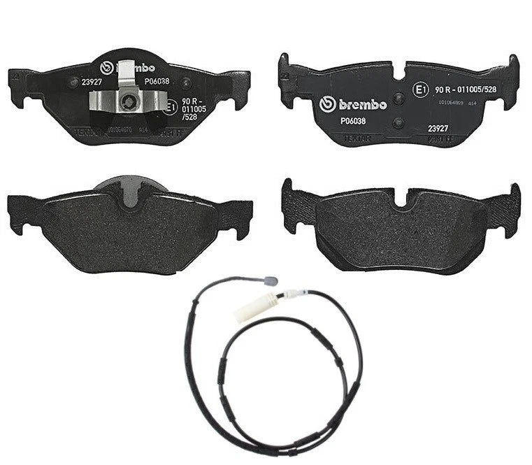 Rear Brake Pad Set with Sensor for BMW X1 E84 (2010–2015)