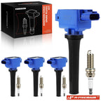 4x Ignition Coil & 4x Iridium Spark Plug Kits for Mazda CX-5 3 2013-2020
