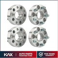 4Pcs 1.5" 5x4.5 Wheel Spacers for Toyota Honda Mazda 3 Ford Fusion (12x1.5, 64.1mm, 2012–2024)