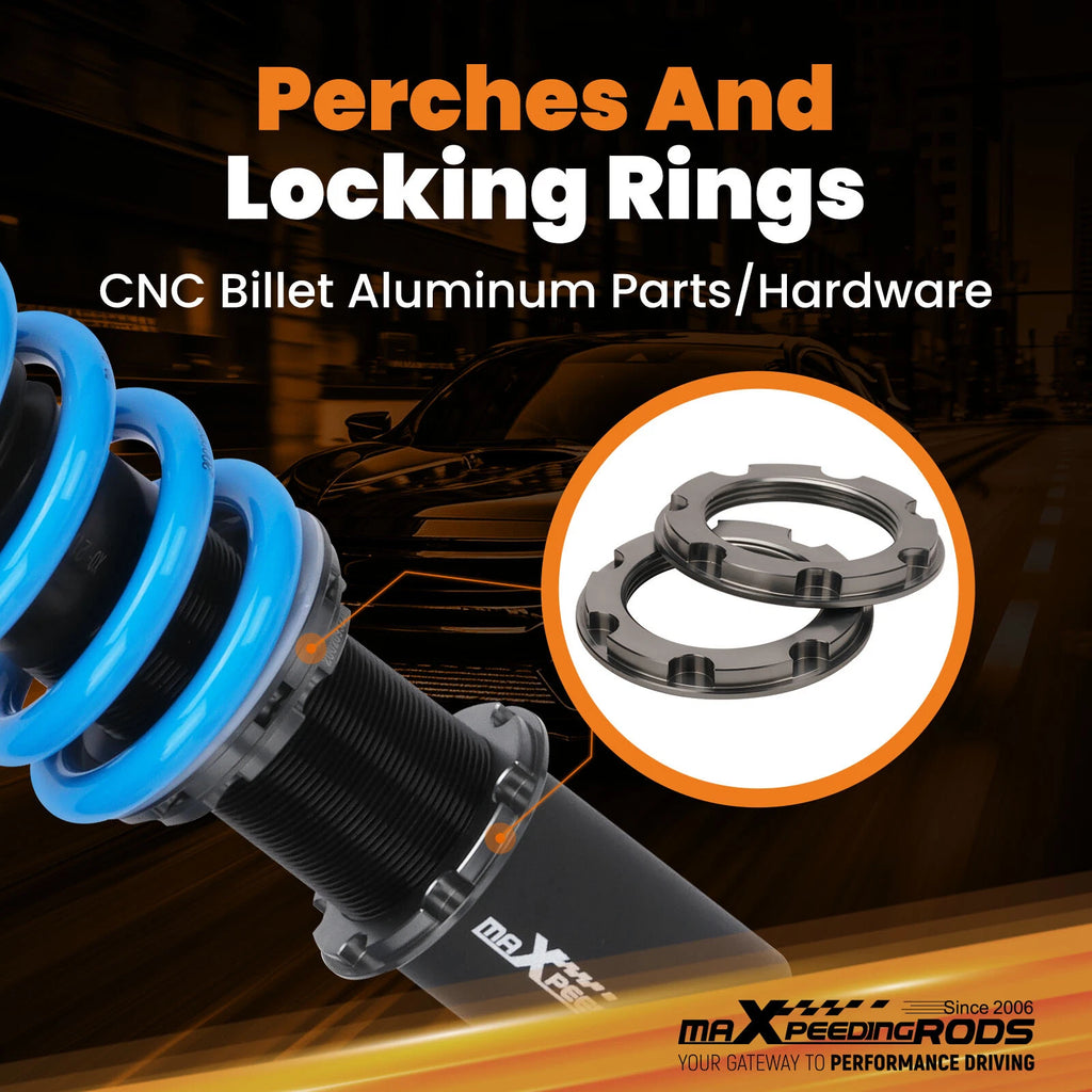 MaXpeedingrods T6 Coilovers 24 Click Damper for Mazda 6 GG (2003–2006)