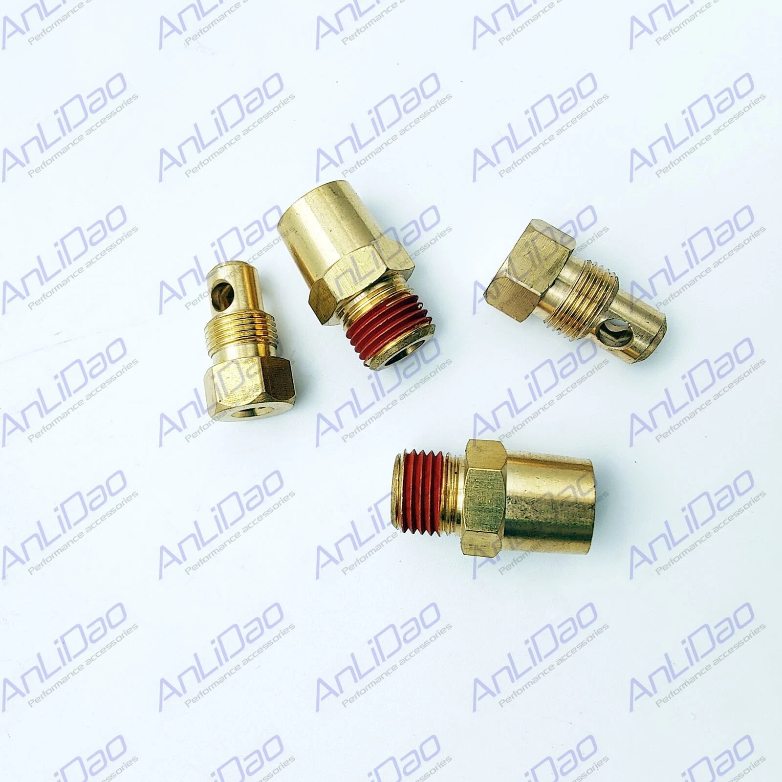 2X Exhaust Manifold & Engine Block Drain Plug Kit for Mercruiser (22-16951Q1)