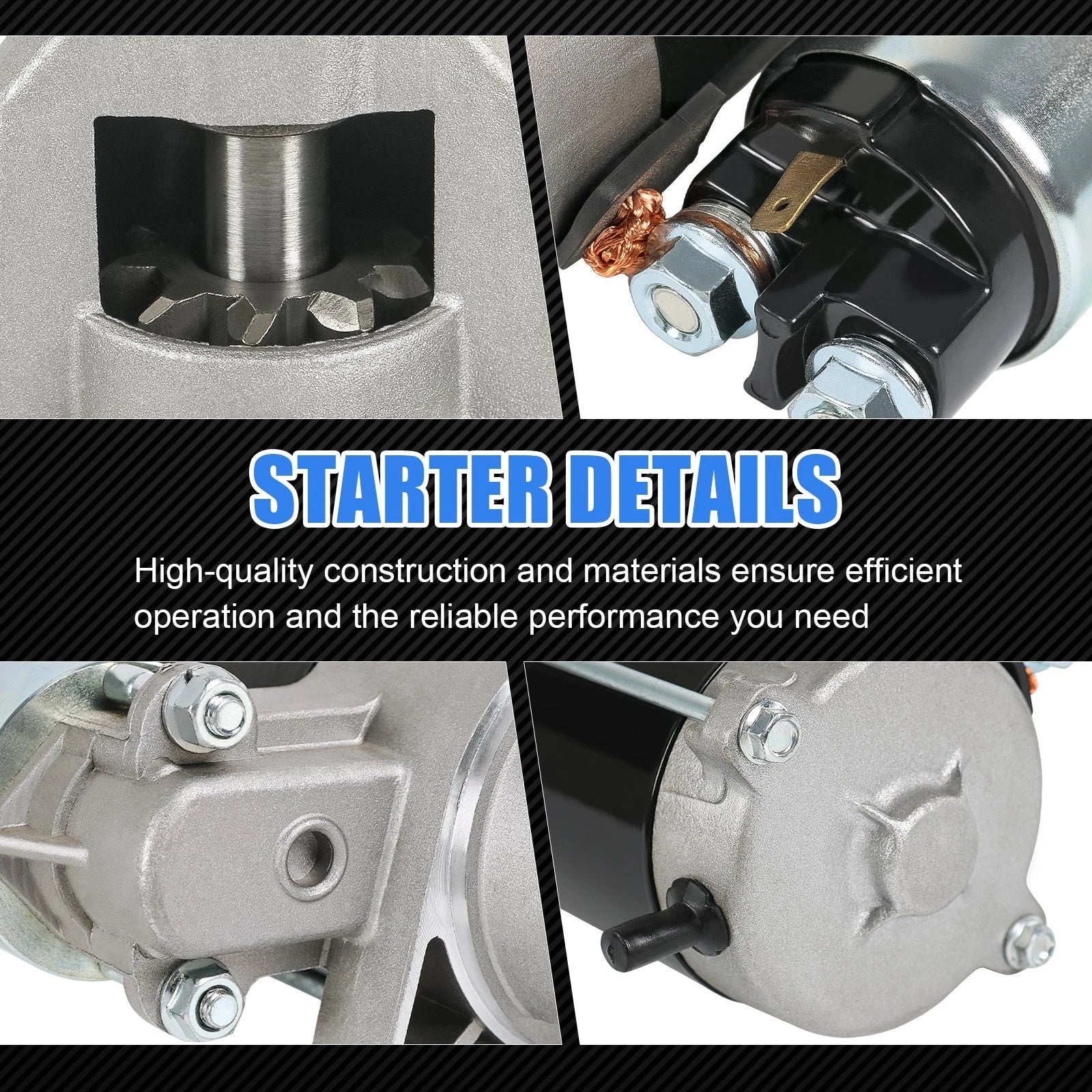 Starter Motor for BS Vanguard V-Twin (1960-1970)