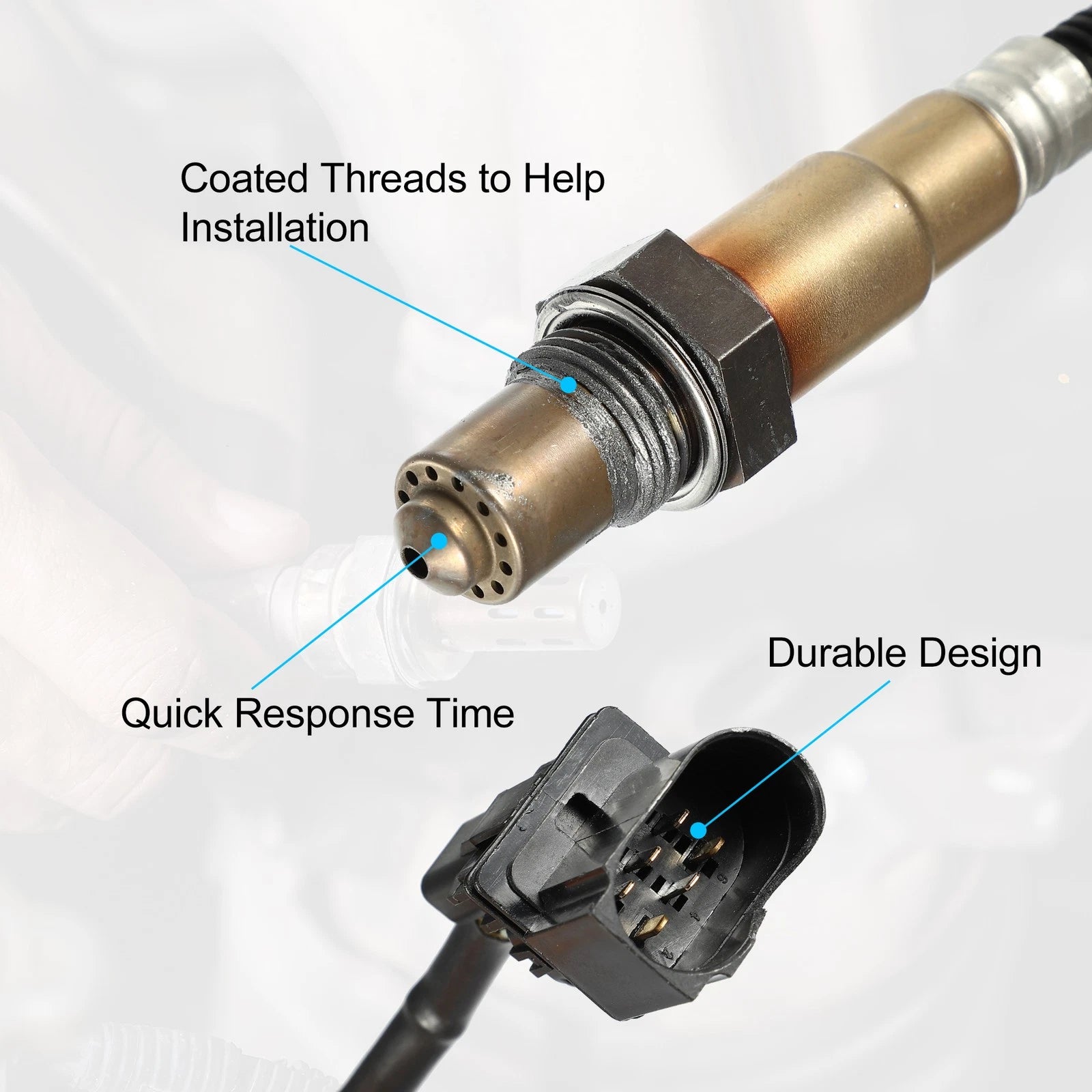 Oxygen Sensor for Volkswagen Jetta (2002–2005) 1K0998262M