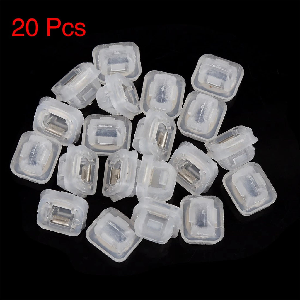 20pcs Plastic Retainer Clips for BMW E46 E90 E91 E92 320i 323i (2000–2012)