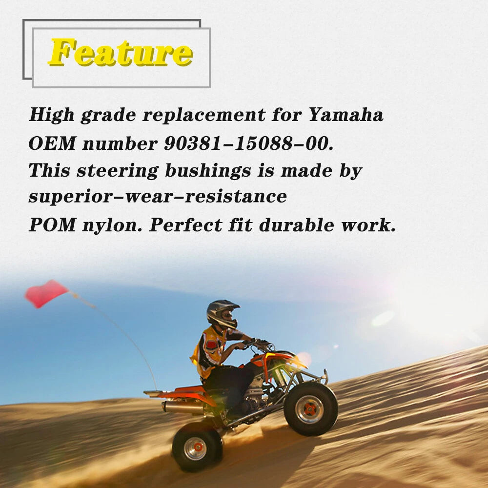 4 Bushing Kit for Yamaha YXZ1000R, Wolverine X2 X4, RMAX2 RMAX4 1000