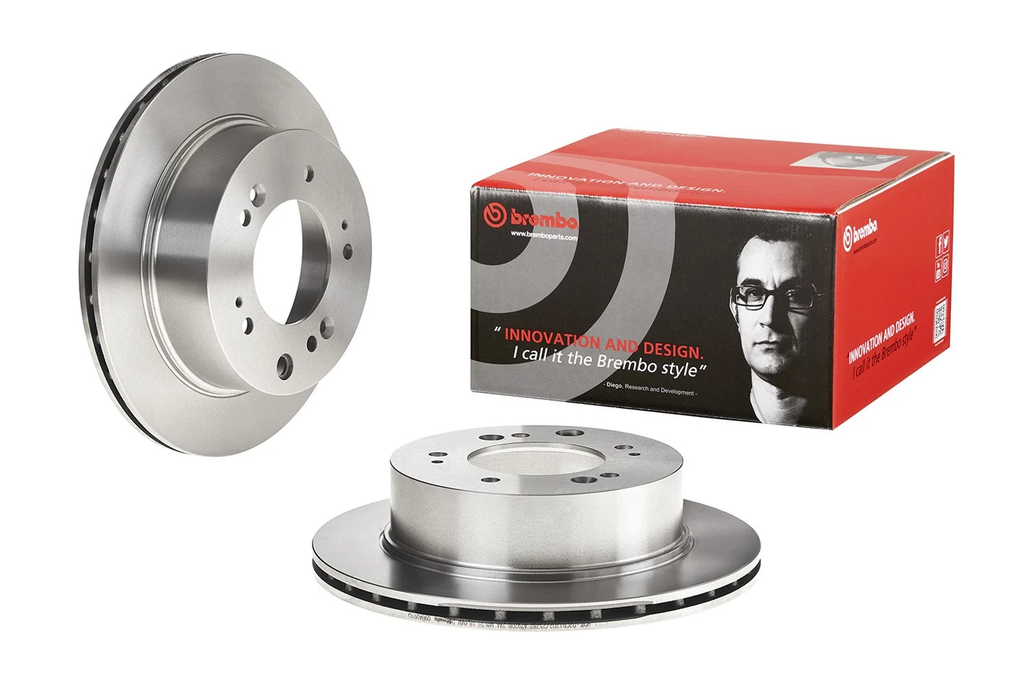 Brembo 315mm Vented Disc Brake Rotor for Kia Sorento (2007–2009)