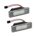 White LED License Plate Light for Infiniti Q50 (2014–2017)