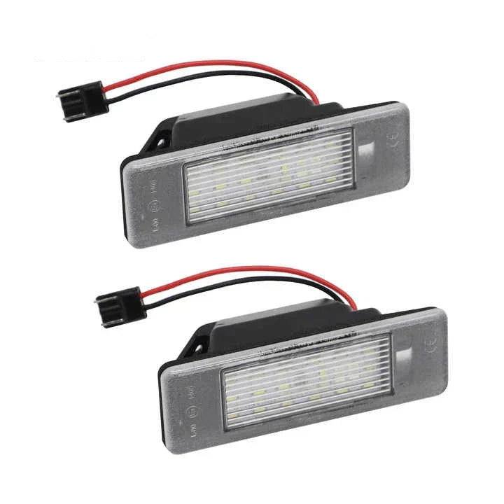White LED License Plate Light for Infiniti Q50 (2014–2017)