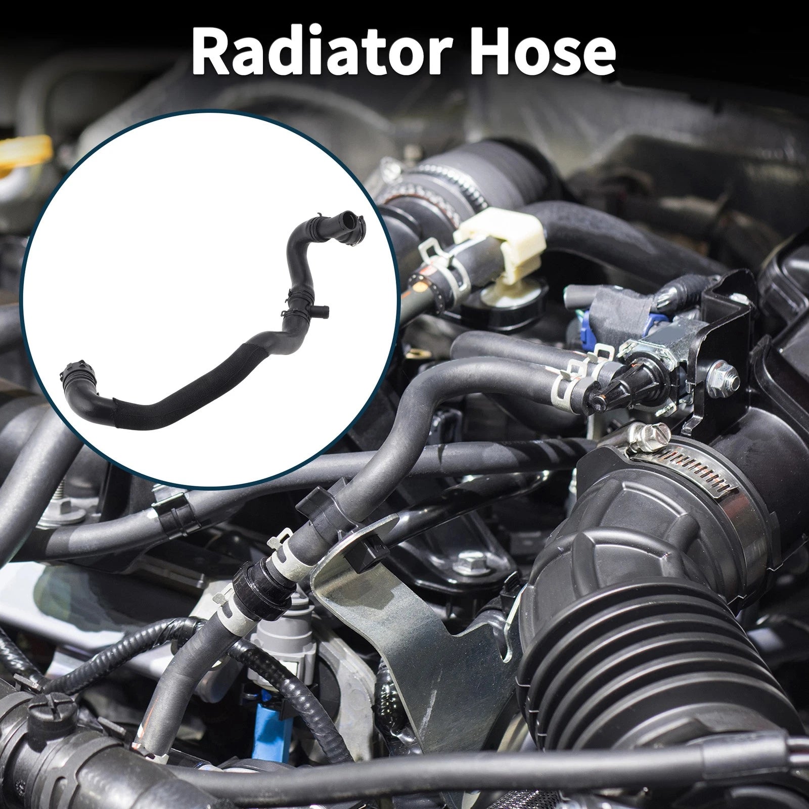 Lower Radiator Hose for Audi A6 Quattro (2016–2018) No. 4G0122055AB