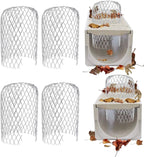 10 Pack Gutter Guards for Leaf Protection (Aluminum, 3")