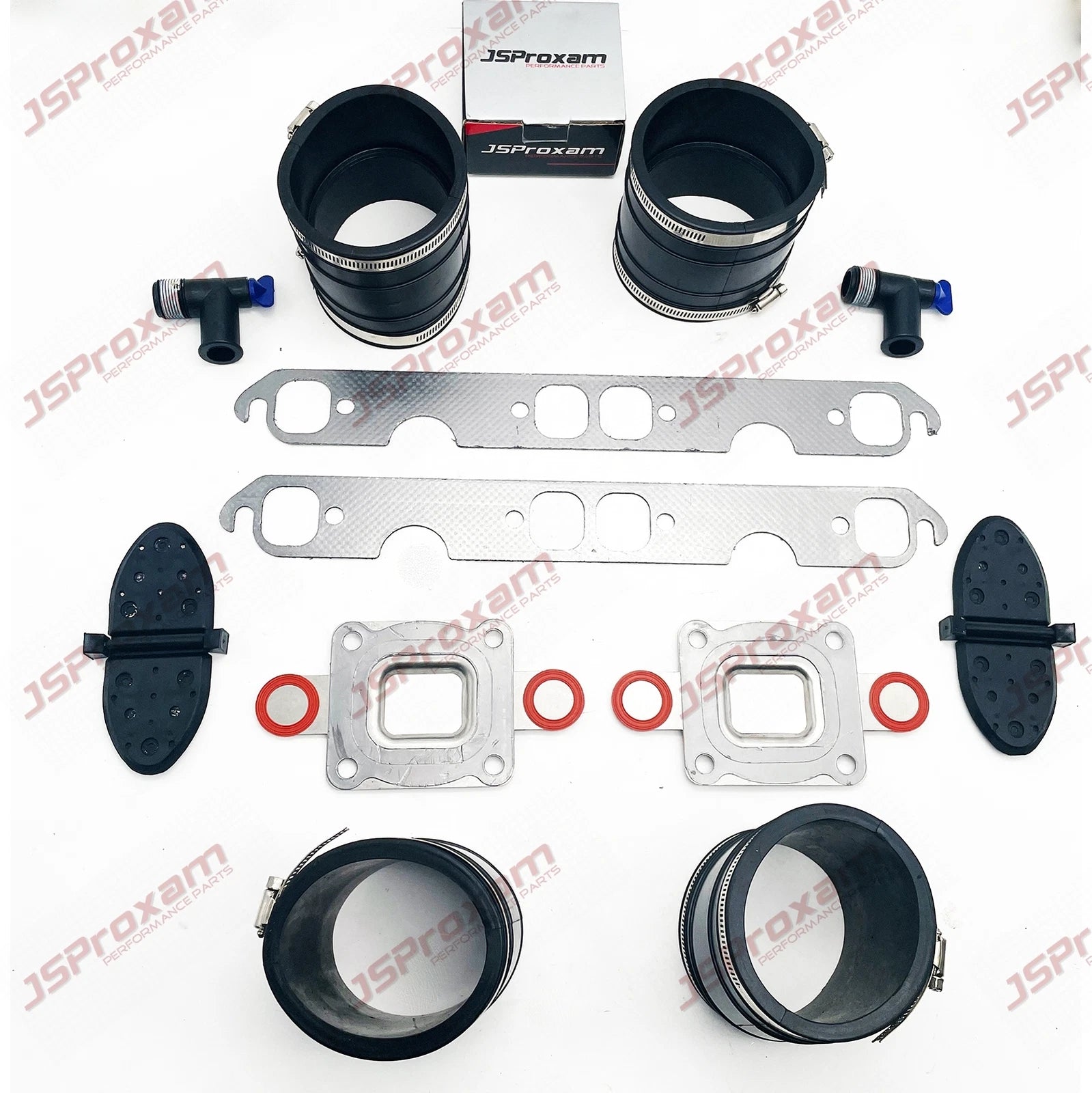 4" Dry Joint Exhaust Bellows Kit for MerCruiser GM V8 (Repl Fit 807166A1, 27-864549A02)
