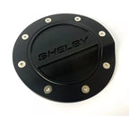 Matte Black Fuel Door Emblem Embossed for 2015–2020 Shelby Mustang