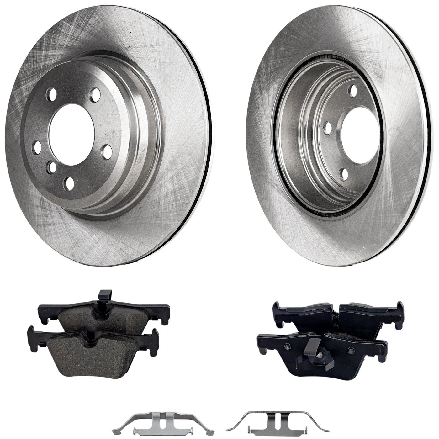 Rear Brake Disc Rotors and Pads Kit for BMW 330 328 430i xDrive Gran Coupe