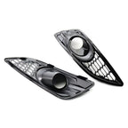 ABS Front Bumper Grilles Fog Light Covers for Ford Fiesta (2012-2016)