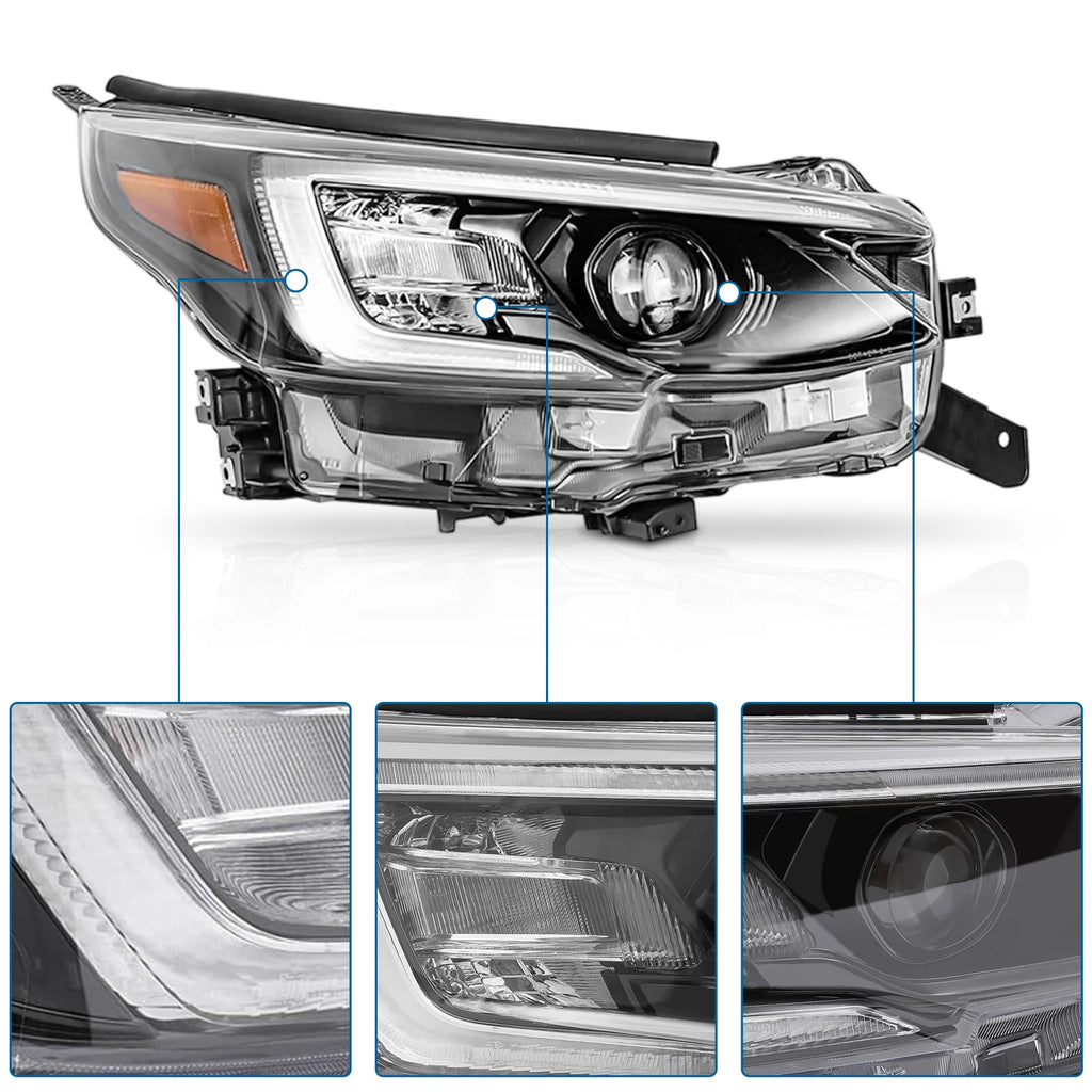 Headlight Set of 2 LED for Subaru Legacy Outback (2020–2020)
