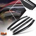 Steering Wheel Cover for Universal Fit (14.5-15") Black Hexagon Red Stitching