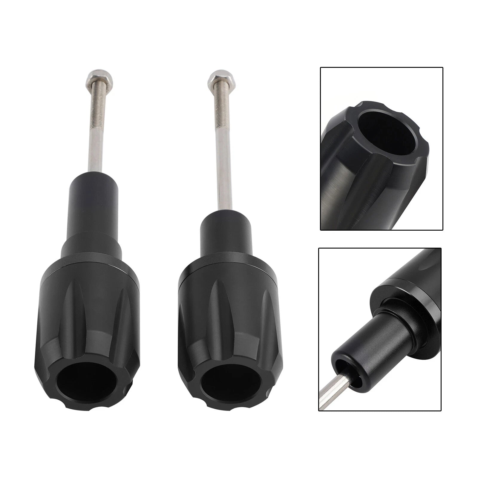 Aluminum Frame Crash Slider Protection for Kawasaki Ninja 650 (2017–2023)