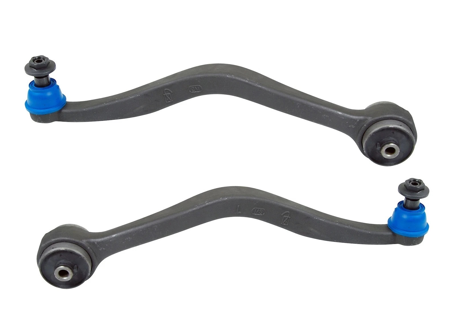 Set of 2 Front Lower Rearward Control Arms & Ball Joints for Mazda 6