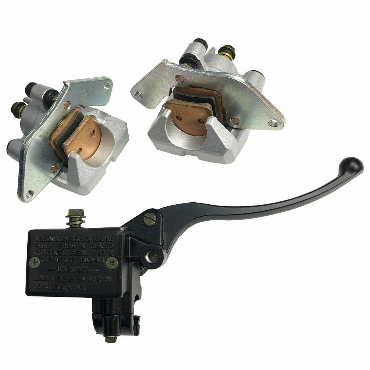 Front Brake Master Cylinder & Calipers for Honda Rancher 420 TRX420 (2007–2015)