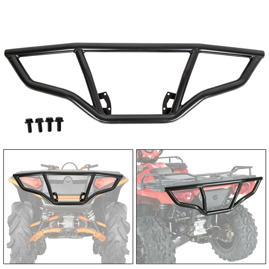 Rear Bumper Brush Guard Storage Rack Extender for Polaris Sportsman 450 (2014–2020)