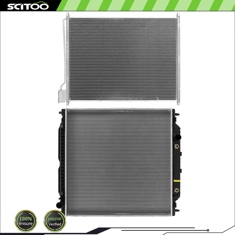 Radiator and A/C Condenser Kit for Ford F-250 Super Duty (2005–2007)