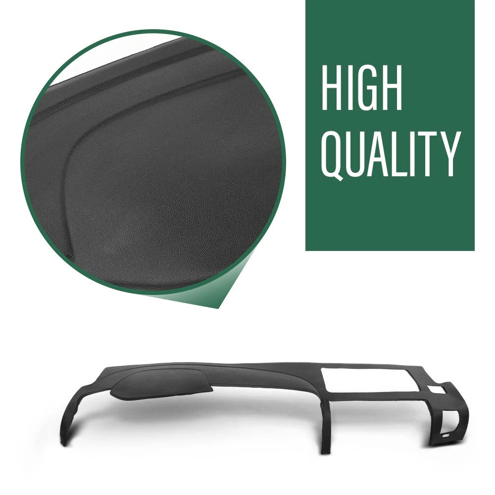 Dash Cover for Chevy Silverado GMC Sierra (2007–2013) Black TPE